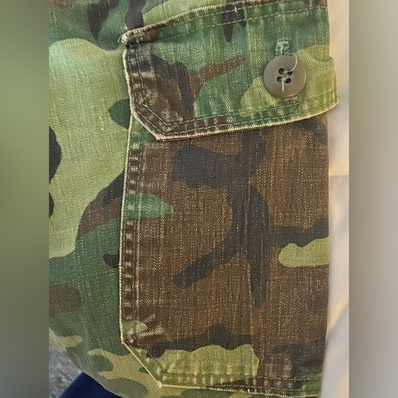 Five Brother Vintage 70’s Mens Camouflage Cargo Pants MADE IN USA 32x30 - Picture 7 of 15